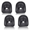 G-PLUS Front Left & Right Door Lock Grommets Set Compatible with 2006-2014 Ford Mustang 7R3Z-63220A50-AC,7R3Z-63220A51-AC Black