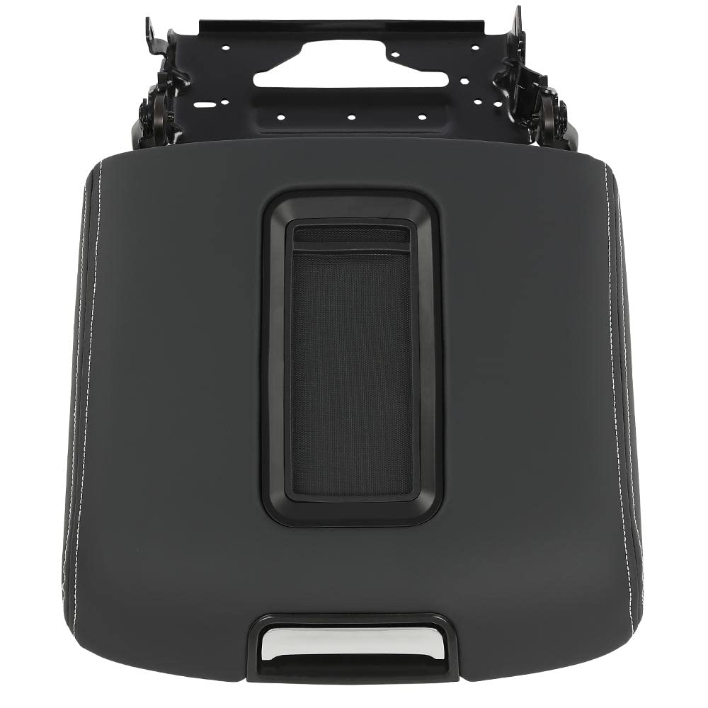 G-PLUS Center Console Armrest Lid Compatible with Chevy Tahoe/Suburban 2015-2019,Fit GMC Yukon/Yukon XL Center 2015-2019 Console Armrest Lid 0227083AA L0227083AA Black