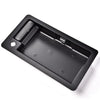 G-PLUS Rear Cargo Door Handle & License Plate Tag Bracket Compatible with Ford Van E150 E250 E350 6C2Z-15434A20-AA, FO1820100