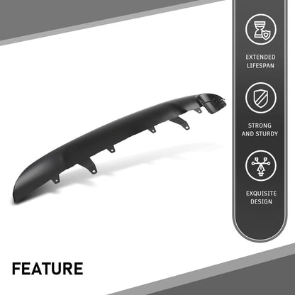 G-PLUS Rear Lower Bumper Valance Compatible with Toyota RAV4 Adventure/Platinum 2017-2018,Fit Toyota RAV4 (submodel: LE, Limited, SE, XLE) 2016-2018 524530R010, TO1195107 Black