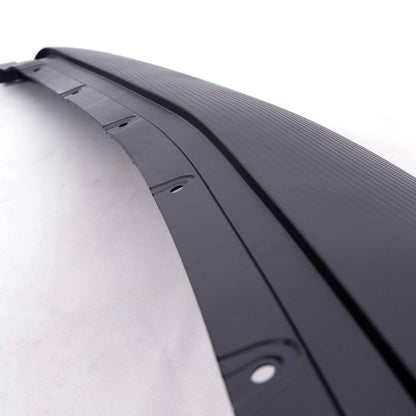 G-PLUS Front Lip Splitter Kit Compatible with 2013-14 Ford Mustang(Not Fit GT500 & Shelby), Car Carbon Lip Splitter Chin Spoiler Body Kit,Black