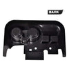 G-PLUS Center Console Cup Holder Compatible with Ford Super Duty Truck F250 F350 F450 F550 1999 2000 2001, Black Cupholder