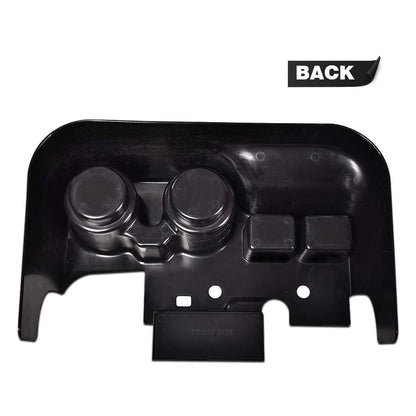 G-PLUS Center Console Cup Holder Compatible with Ford Super Duty Truck F250 F350 F450 F550 1999 2000 2001, Black Cupholder