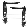 G-PLUS Front Driver and Passenger Side Bumper Bracket Compatible with Lincoln MKZ Base/Select 2017-2020 FO1043150, FO1042150, HP5Z17C947C, HP5Z17C947D Black