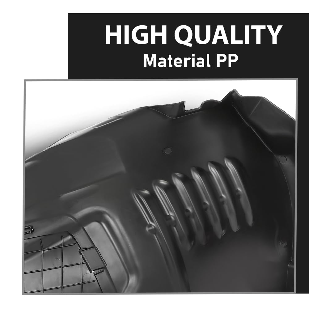 G-PLUS Fender Liner Front Driver and Passenger Side Compatible with Benz C300 2015-2021,Fit Benz C400 4Matic 2015 2056903401, 2056903301