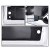 G-PLUS Lens Amber LED Front Side Marker Light White Compatible with 81-91 Chevy C10 C20 C30 GMC GM2550115, GM2551107