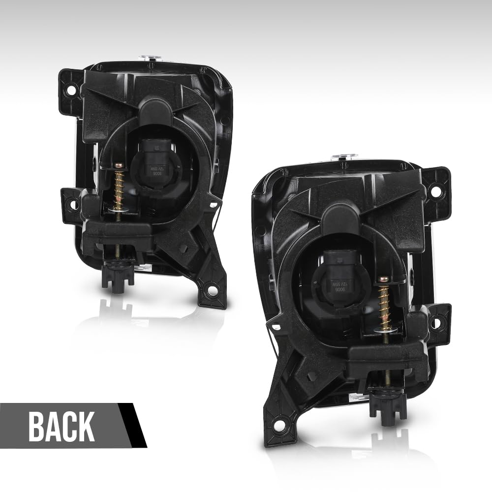 G-PLUS Fog Light Compatible With Dodge Ram 1500 Pickup 2013-2018,(NOT For Rebel Models),Driving Clear Fog Lamps w/Bulbs Pair