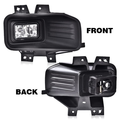 G-PLUS Fog Light Assembly Compatible with Ford F150 Pick Up 2018 2019 2020 Halogen Driver & Passenger Side Fog Lamps JL3Z15201A JL3Z15200A FL3Z15200B FL3Z15201B