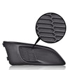 G-PLUS Fog Light Covers Driver Passenger Side Compatible with Chevy 2012-2016 Sonic LS/LT/LTZ 96694774 GM1039134 96694768 GM1038134 Left Right Fog Lamp Cover Insert Molding Trim Replacement