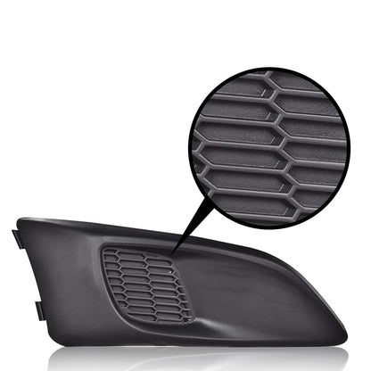 G-PLUS Fog Light Covers Driver Passenger Side Compatible with Chevy 2012-2016 Sonic LS/LT/LTZ 96694774 GM1039134 96694768 GM1038134 Left Right Fog Lamp Cover Insert Molding Trim Replacement