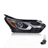 G-PLUS LED Headlight Assembly Compatible with Chevy Equinox 2018 2019 2020 w/Factory HID/Xenon,Passenger Right Headlamp Clear Lens Black Housing Amber Reflector Bumper Headlamps,faros delanteros