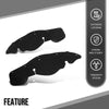 G-PLUS Engine Well Frame Fender Splash Shields Shield w/Clips Compatible with Ford Ranger 1998-2006 Black