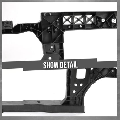 G-PLUS Radiator Support Core Compatible with Hyundai Venue Denim 2020-2021, Fit Hyundai Venue Limited 2022-2024 64101K2000, HY1225226 Black