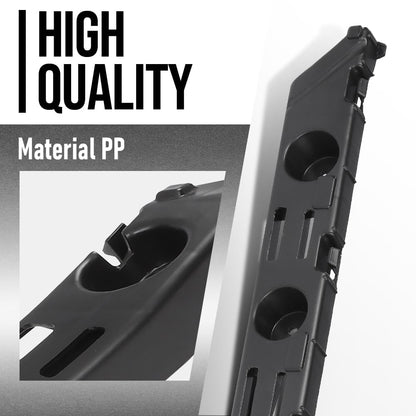 G-PLUS Rear Left Side Bumper Guide Bracket Support Compatible with Buick LaCrosse 2017 2018 2019 26227243 Black