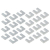 G-PLUS Fender Alignment Shims- 1/16" & 1/8" Thick- 3/8" Slot- 24 shims- #397T Compatible with GM Body