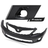 G-PLUS Primed Front Bumper Cover Fascia Compatible with Toyota Corolla Base CE L LE 2011 2012 2013, 5211903901, TO1000372, Black