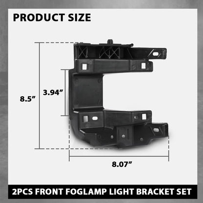 G-PLUS Fog Light Lamp Bracket Front Left & Right Compatible with Dodge Ram 1500 2019-2022 68403986AB