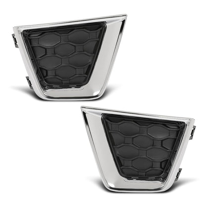 G-PLUS Pair Front Fog Light Covers, Compatible with Jeep Renegade 2019-2023, LH Driver & RH Right 2PCS, 6VP53LXHAA, 6VP55LXHAA