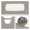 G-PLUS Beige Sun Visor LH Driver & RH Passenger Side 1 Pair Compatible with 2002-2009 Dodge Ram 1500 2500 3500 (Only the Passenger Side with a Mirror)