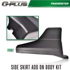 G-PLUS Side Skirt Panel Kit for Tesla Model 3 2017-2021 Rear Bumper Winglet Front View