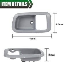 G-PLUS Door Handle Trim Set for Toyota Tundra 2000-2006 2PCS Light Gray Product Details