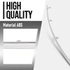 G-PLUS Rear Left Side Bumper Cover Molding Compatible with Benz E350 E550 Base Coupe 2-Door 2010-2013 Fit Models Without AMG Styling Package 2078852121, MB1158114 Silver