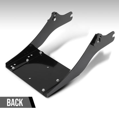 G-PLUS Tour Pack Mount Bracket Rack Compatible with Harley Touring FLHR FLHRCI FLHRI FLHRS FLHRSI FLHT FLHTI FLHX FLHXI FLTRI Models 1997-2008 Black