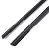 4PCS Weatherstrip Window Seal Compatible for Honda Civic 4 Door 2006-2011 Outside Trim Seal Belt Black