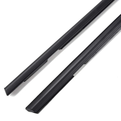 4PCS Weatherstrip Window Seal Compatible for Honda Civic 4 Door 2006-2011 Outside Trim Seal Belt Black
