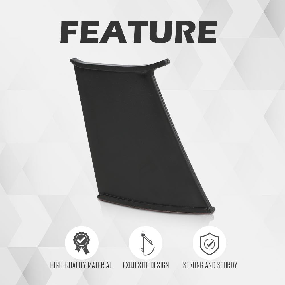 G-PLUS Spoiler Wing Stiffi Support Stabilizer Fit 2002 2003 2004 2005 2006 2007 Subaru Impreza WRX STi Black