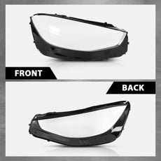 G-PLUS Headlight Lens Cover 2PCS for Benz S-Class W223 V223 Z223 2020-2024 Additional Angle