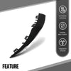 G-PLUS Front Right Outer Bumper Trim Compatible with Benz C300 2019-2023 For Models With AMG Styling 2058859002, MB1047160 Glossy Black