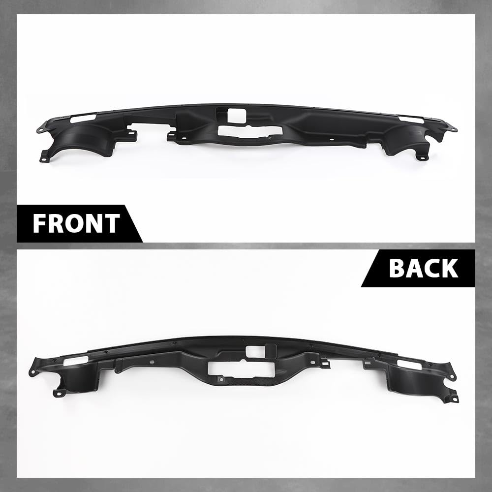 G-PLUS Radiator Support Cover Upper Compatible with Jeep Patriot 2011-2017 Black CH1217100