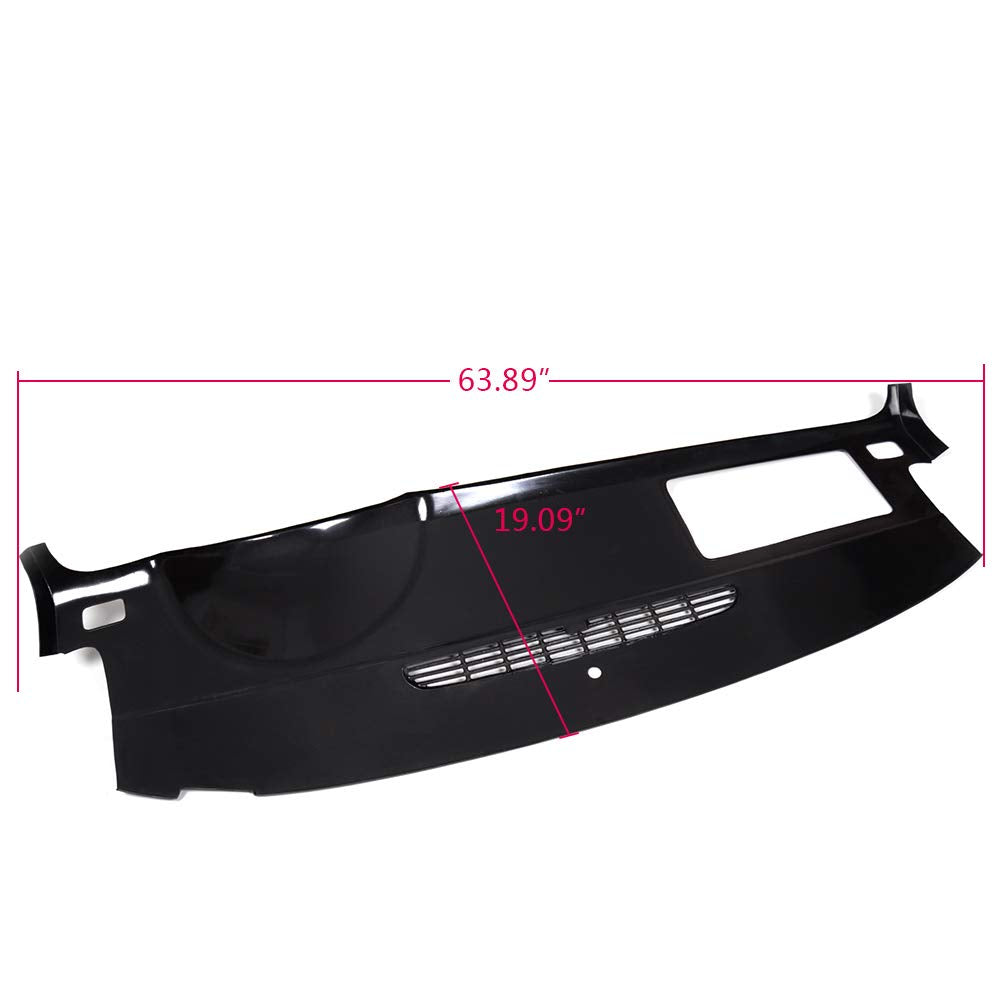 G-PLUS TPE Molded Dash Cover Brown Compatible with 2007 2008 2009 2010 2011 2012 2013 2014 Tahoe Suburban Yukon Avalanche