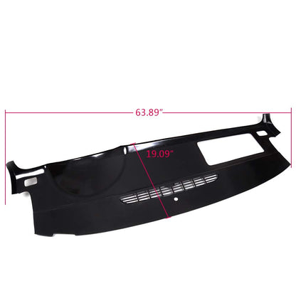 G-PLUS TPE Molded Dash Cover Brown Compatible with 2007 2008 2009 2010 2011 2012 2013 2014 Tahoe Suburban Yukon Avalanche