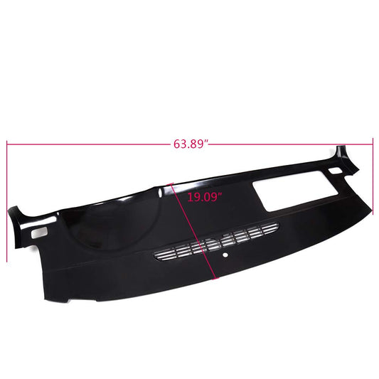 G-PLUS TPE Molded Dash Cover Brown Compatible with 2007 2008 2009 2010 2011 2012 2013 2014 Tahoe Suburban Yukon Avalanche