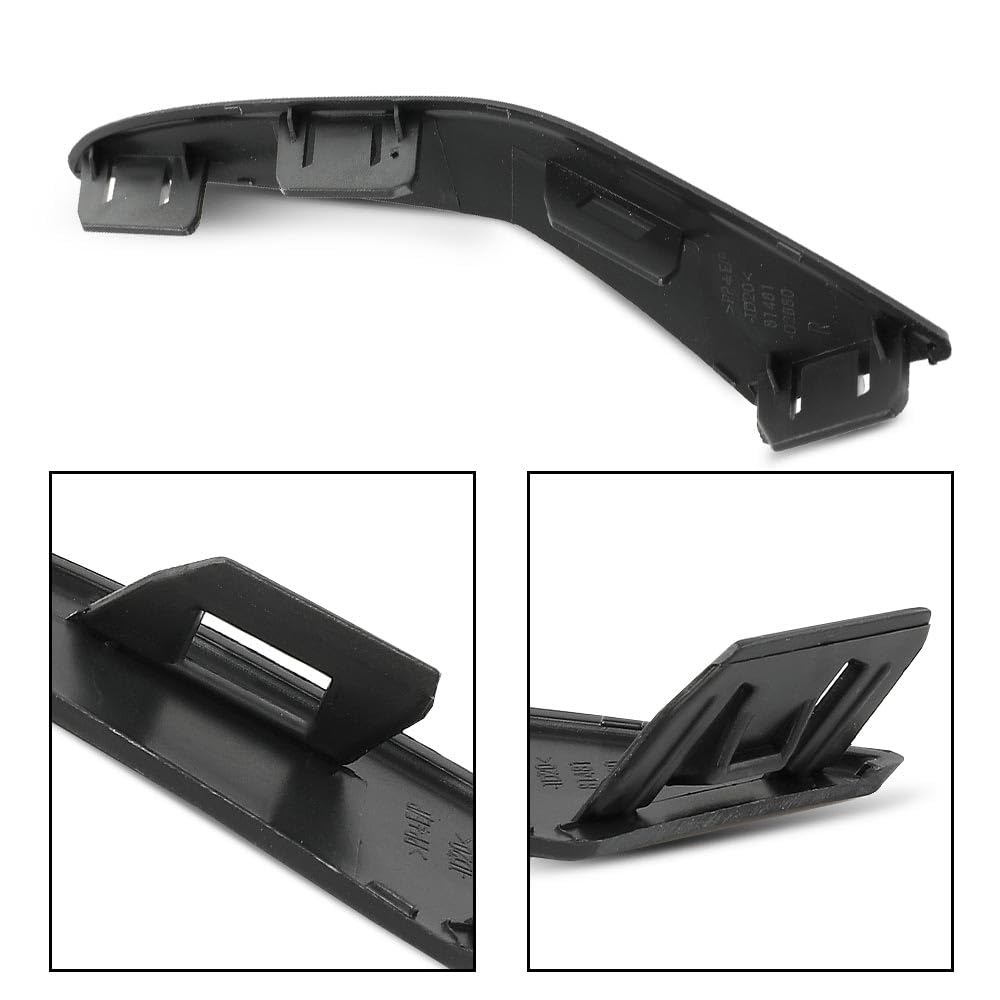 G-PLUS Fog Light Cover Bezels Trim Left Right Pair Compatible with Toyota Corolla LE XLE Sedan 2020 2021 2022 (Not fit SE,XSE models) 8148202840, 8148102850, 8148212270, 8148112360