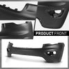 G-PLUS Bumper Cover Fascia Front Upper Compatible with Jeep Grand Cherokee 2016-2022,Fit Models without Park Assist System, With Tow Hook Holes