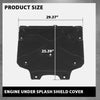 G-PLUS Engine Under Splash Shield Cover, Compatible with Audi S4 2018-2023/ Audi A4 2017-2023, 8W0863822B