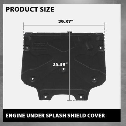 G-PLUS Engine Under Splash Shield Cover, Compatible with Audi S4 2018-2023/ Audi A4 2017-2023, 8W0863822B