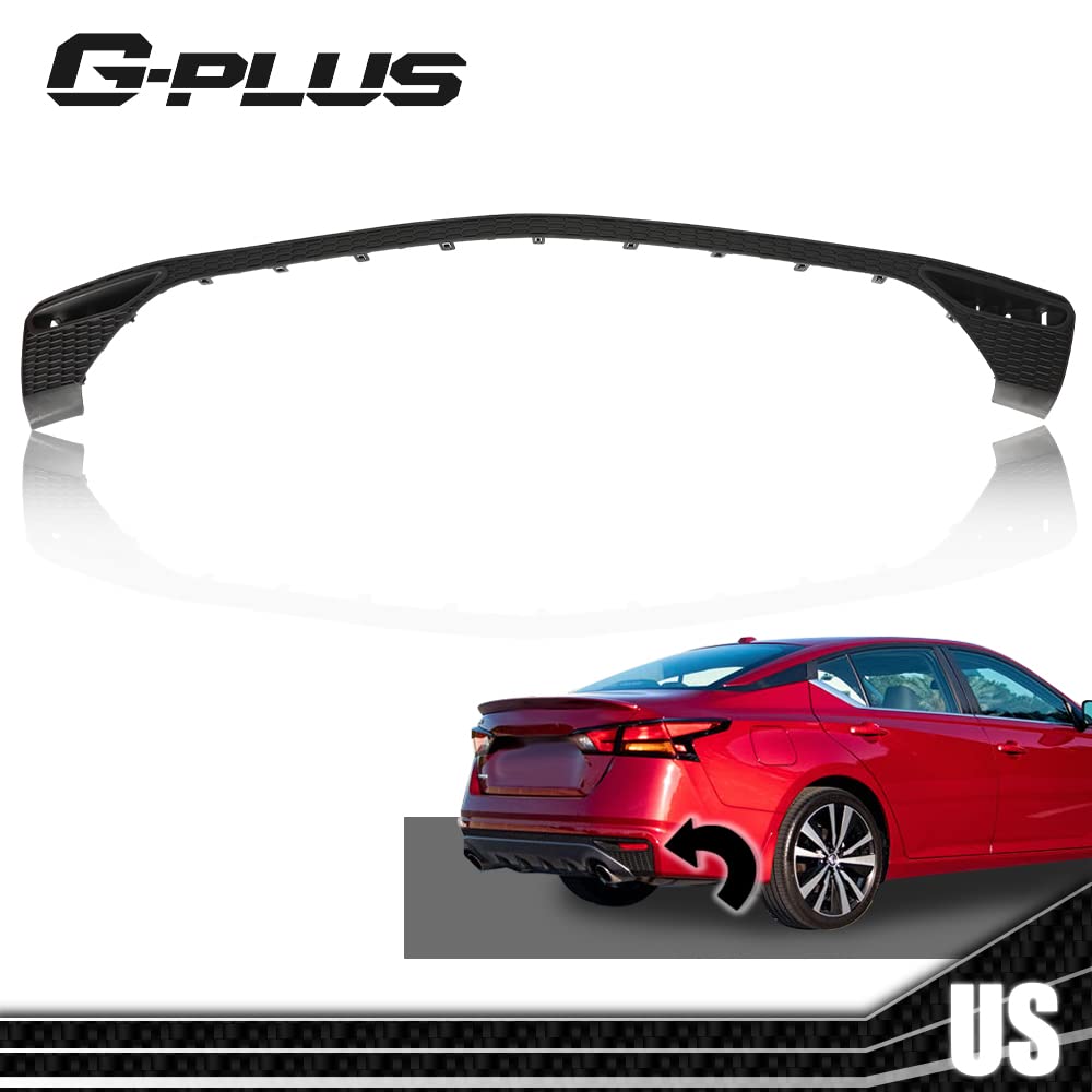 G-PLUS Rear Bumper Lower Finish Panel Compatible with 2019 2020 2021 2022 Nissan Altima 85071-6CA0H, 850716CA0H, 85071 6CA0H, NI1137100