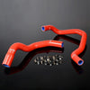 G-PLUS Silicone Radiator Hose Clamps Compatible With 1984-2005 Jeep Cherokee XJ 4.0l 242 CID L6 Red