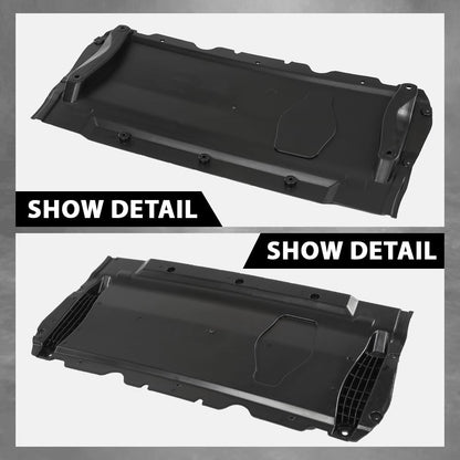 G-PLUS Radiator Support Cover Splash Shield Compatible with Audi A6 A7 2011-2018 4G0863821B