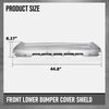 G-PLUS Front Lower Bumper Cover Shield Valance Compatible with Volvo XC90 2016-2019 313533838, VO1087100 Silver