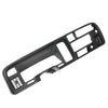 G-PLUS Dash Bezel Radio Trim Panel Compatible with Dodge Ram 1994-1997 Surround Dashboard Instrument Cover 55114870-1 (Black ABS Plastic)