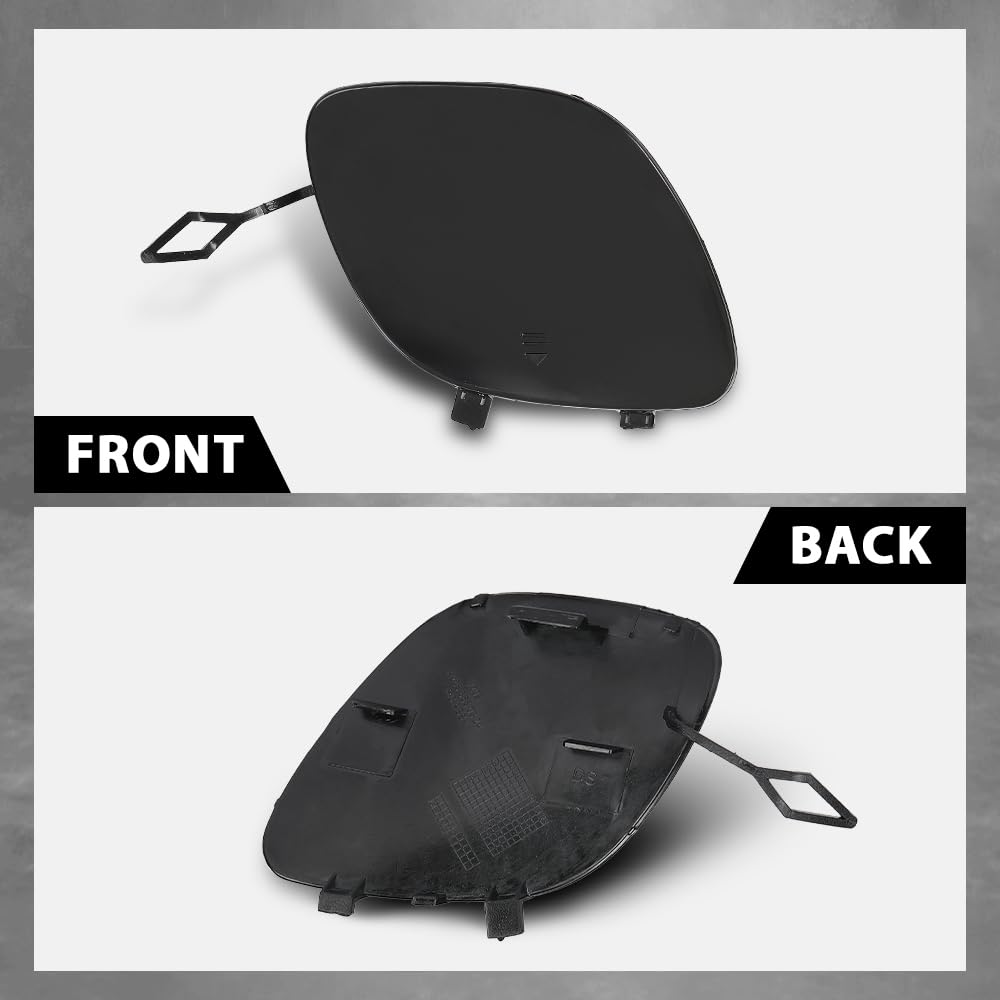 G-PLUS Front Bumper Tow Hook Cover Cap Compatible with Benz W212 E-Class E200 E250 E300 E350 E400 E500 E550 Sedan & Wagon 2014-2016,Not Fit For Cars With AMG Front Bumper 2128850526