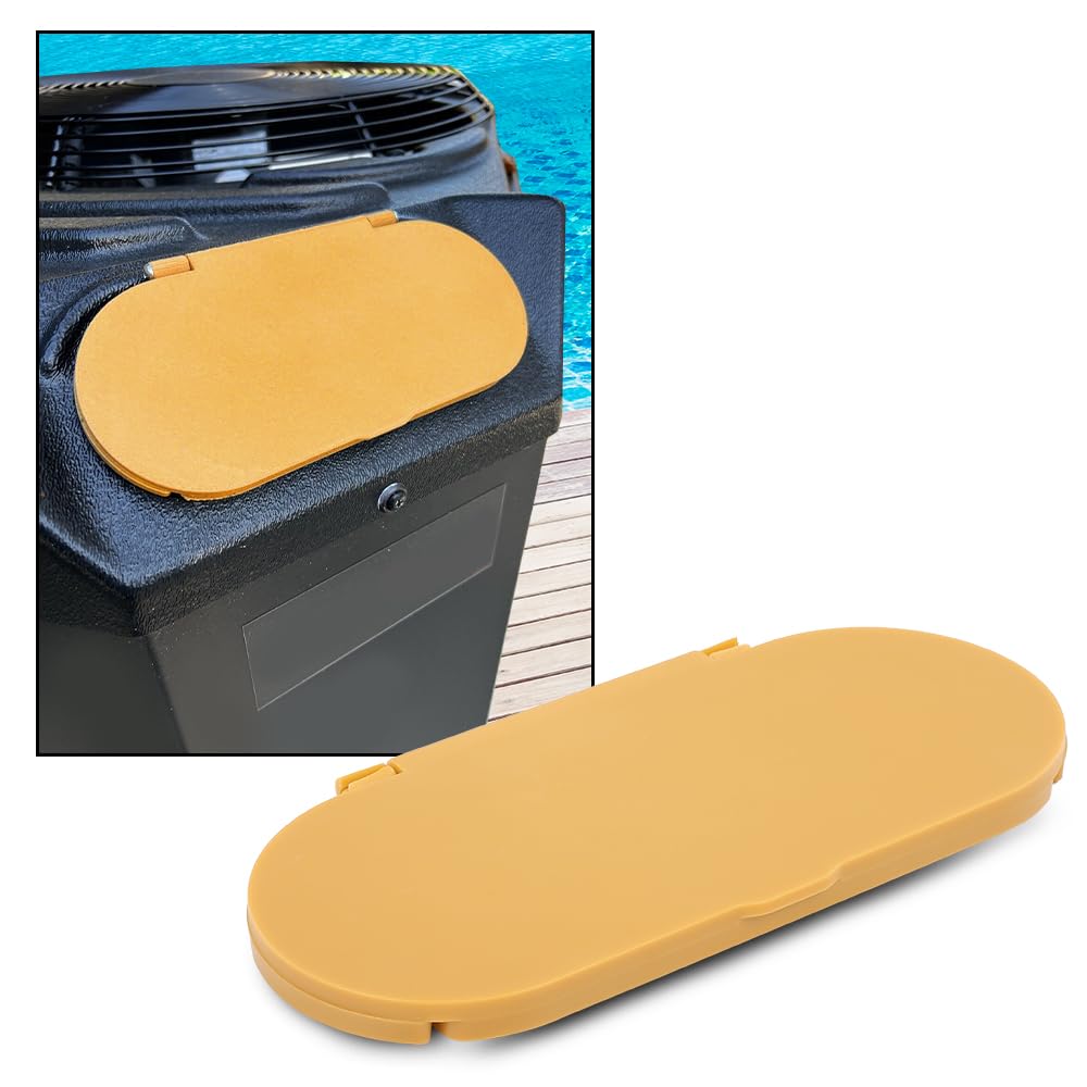 G-PLUS Custom Cover for LCD Display & Controls Compatible with The AquaCal SunBlazer SB128AHDSBLA Model Pool Heater