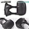 G-PLUS Manual Towing Side Mirrors Compatible With Only 1999-2016 Super Duty F250 F350 F450 F550 Models,Driver & Passenger Side Mirror Set Black