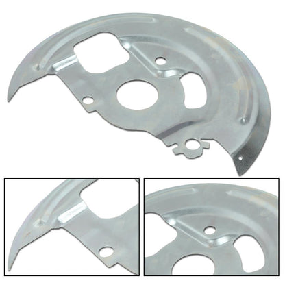 G-PLUS GM Disc Brake Caliper Brackets & Backing Plates Dust Shields Compatible with Buick Skylark/Chevy Chevelle Malibu/Pontiac Tempest/Oldsmobile 1964-1972