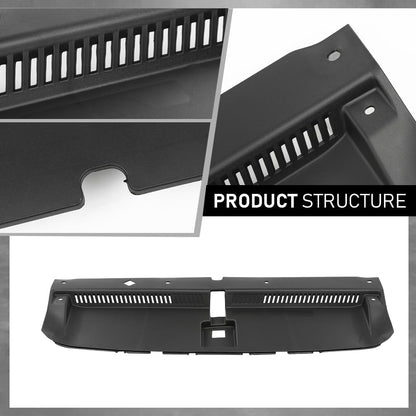 G-PLUS Radiator Support Cover Compatible with Hyundai Tucson 2016-2021, 86342D3000, HY1224111 Black